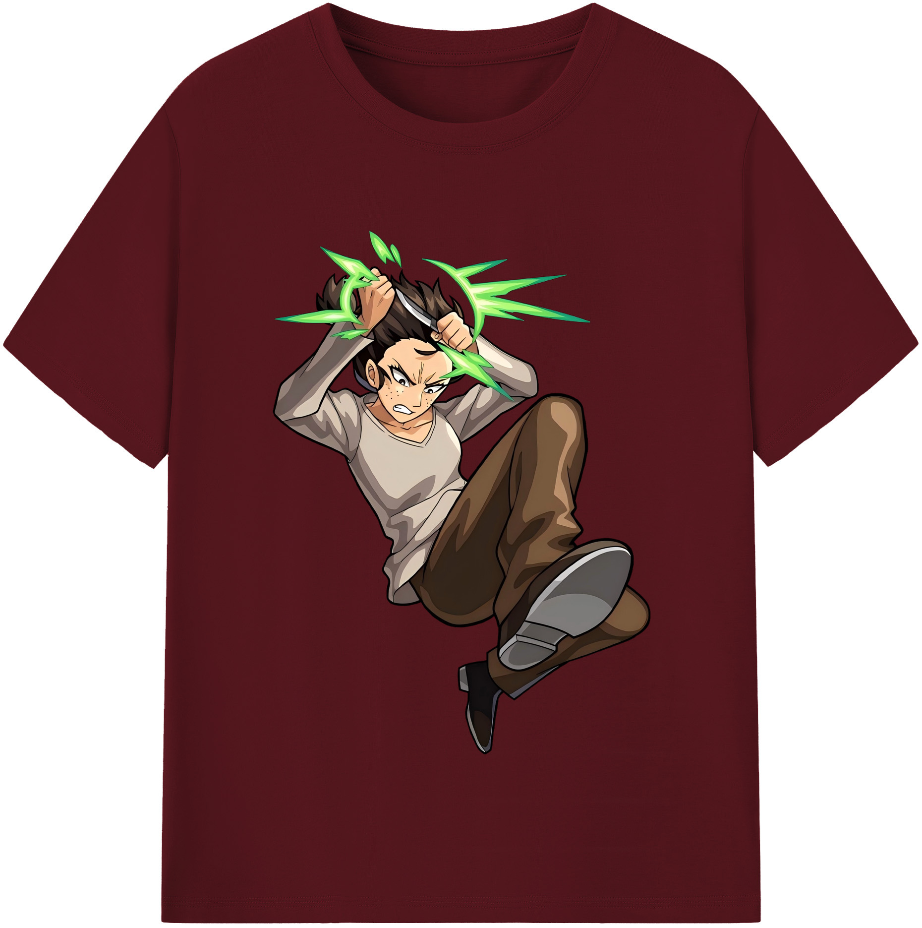 （画像用） 進撃の巨人 Attack on Titan 綿100％半袖Tシャツ（フロントプリント）